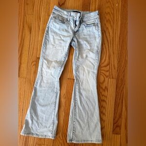 Aeropostale Light Wash Flare Jeans